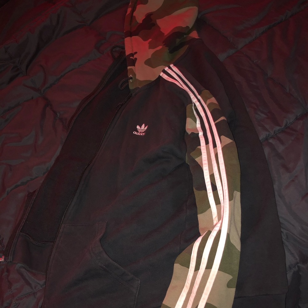 ADIDAS CAMO TRACK JACKET